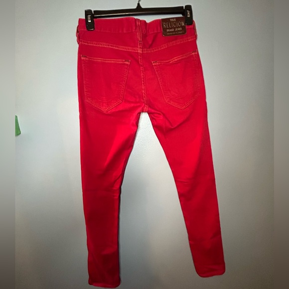 True Religion Other - True Religion Cherry red skinny jeans